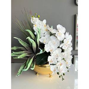 Tanzim ดอกไม้เปียกกล้วยไม้สีขาวภาพลวงตา - Product Image 1