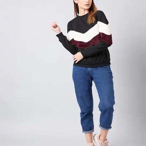 เสื้อสเวตเตอร์คอกลมสำหรับผู้หญิงมีฮู้ดคอ420Gsm ตตอนแขนยาวปรับแต่งได้ทุกขนาด - Product Image 4