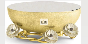 Cuenco decorativo de diseño de lujo recién llegado hecho de cuencos de Metal Real para servir decoración de mesa de Hotel y hogar cuencos de Metal para la venta - Product Image 3