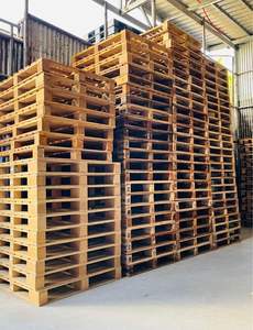 Tableros de transporte de contrachapado de madera maciza de pino estándar EPAL paletas de acero industriales al por mayor de Bajo Costo Venta por envío - Product Image 5