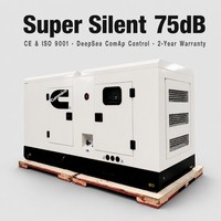 Grupo Electrógeno Diésel Cummins Super Silencioso de 150-500 kVA, Insonorizado, 50 Hz/60 Hz, CE, ATS
