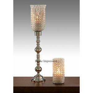 Candelabro de cuentas de cristal hecho a mano con arte creativo moderno de aspecto hermoso de forma cuadrada para decoración de centro de mesa de hogar y Hotel - Product Image 2