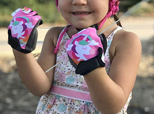 Logotipo personalizado medio dedo proteger anti-impacto transpirable montar deporte niños bicicleta ciclismo guantes - Product Image 4