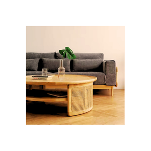 Mimbre de ratán artesanía lujo clásico multifuncional ajustable personalizable mesa de centro fabricante de Vietnam buen precio - Product Image 4