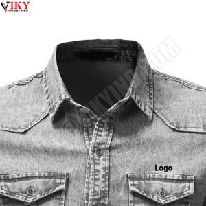 Customized Logo Printing in Wholesale Latest Design and New Model Street Wear Men Denim Jackets by VIKY INDUSTRIES - Product Image 4