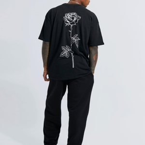 OEM เสื้อยืดสำหรับผู้ชายเสื้อยืดระบายอากาศทรงโอเวอร์ไซส์แบบลำลองออกแบบโลโก้ได้ตามต้องการ - Product Image 4