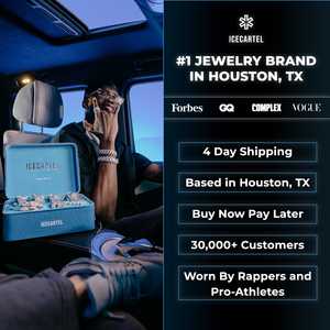 Ensemble Chaîne et Bracelet en Or 14K, Maille Cubaine 8MM VVS avec Forme Couronne, Cadeau - Product Image 1