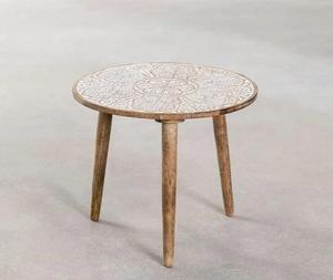 Home Wholesale <b>Vintage</b> Natural <b>Wooden</b> <b>Stool</b> Outdoor Furniture Solid Wood Round <b>Stool</b> Tabouret <b>Wooden</b> Side Table - Product Image 5