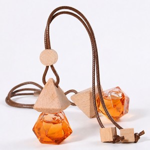 <span class=keywords><strong>Beibo</strong></span> - Botella de Vidrio con Logotipo Personalizado para Aceites Esenciales, Aromaterapia, Fragancia Líquida, Eliminador de Olores para Coche, Ambientador Colgante de Larga Duración - Product Image 4