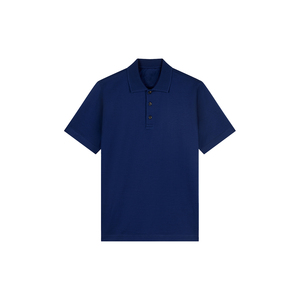 Polo à manches courtes pour hommes, 100% coton respirant, grande taille, 100% coton - Product Image 5
