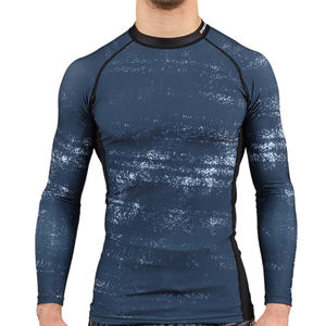 Dernière conception personnalisée de votre propre Rush Guard à manches longues Rash Guard Meilleure qualité Hommes Rash Guard Meilleure qualité - Product Image 1