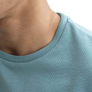 T-shirt de sport de course à pied Muscle Fit pour homme sur mesure avec logo imprimé coupe ample col rond demi-manches 100% coton dernier modèle - Product Image 6