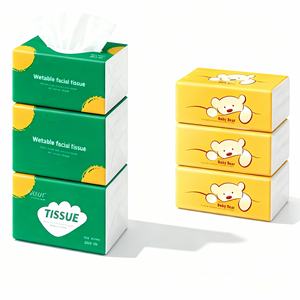 Mouchoirs jetables hygiéniques, doux au toucher, adaptés aux hôtels, aux maisons, aux voitures, aux lieux de travail et aux tâches de nettoyage quotidiennes - Product Image 2