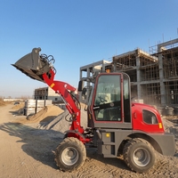 Allrad-Mini-Diesellader ZL-910 1 Tonne 38KW Changchai Einfache Bedienung Lange Lebensdauer für Geländearbeiten