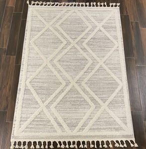 Modern Home Use Machine-Made Carpet Floral Jacquard Woven Polypropylene Material <b>Cushioned</b> Tapis Alfombra Tappeto Tappeto for - Product Image 4