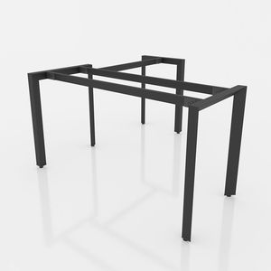 Patas de Escritorio Ejecutivo Industrial 1400x600mm, Estructura Triangular de Acero, Fácil Montaje, Uso en Edificios de Oficinas - Product Image 1