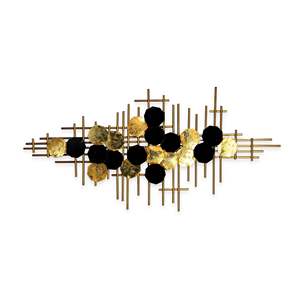 Decoración de Pared de Metal de Aluminio con Elegancia Geométrica, Estilo Islámico de Lujo para Sala de Estar, Pasillo, Decoración del Hogar, Nuevo Uso Interior - Product Image 2
