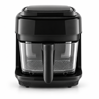 Friteuse à air numérique portable en verre de 2 litres, nouvelle, OEM/ODM, sans huile, programmable, à écran tactile, pour usage domestique, vente en gros