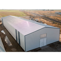 Entrepôt moderne en structure d'acier galvanisé à grande portée et hauteur claire pour une efficacité de stockage maximale – Devis gratuit
