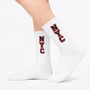 Colorful NYC Printed Breathable Sports <b>Socks</b> for Daily Use - Product Image 2