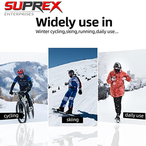 Masque de ski SUPREX ENTERPRISES, balaclava en spandex anti-UV, fermeture magnétique, taille unique pour hommes, cyclisme en plein air, toutes saisons, personnalisable - Product Image 2