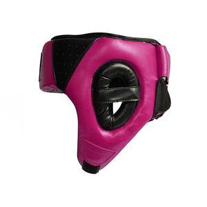 Casco de Boxeo de Cuero Premium con Protección Facial Grande de Velcro para Artes Marciales, MMA, Kickboxing - Protector de Cabeza - Product Image 5