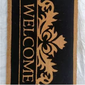 Tapis de porte épais en microfibre marron pour extérieur, style puzzle, tuftés, antidérapants, en caoutchouc, vierges, en gros, pour entrepôts aux États-Unis et au Canada - Product Image 3