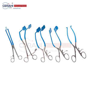 Instrumentos ginecológicos manuales que incluyen espéculo Kogan y retractores quirúrgicos (tipos laterales Gelpi Rigby) - Product Image 1