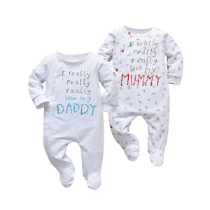 Mono de bebé recién nacido de algodón con estampado de dibujos animados de manga larga para niña, mono de manga larga al mejor precio - Product Image 3