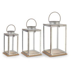 Linterna de hierro y vidrio, nuevo estilo, linterna de Metal decorativa personalizada para el jardín del hogar y la decoración de la entrada disponible - Product Image 5