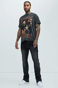 2025 été Top qualité Streetwear T-shirt hommes numérique imprimé soleil fané américain rétro Hip Hop respirant coton T-shirt - Product Image 3