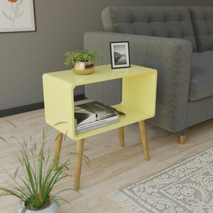 Mesita de noche, librería, mesa duradera y confiable para el espacio de la sala de estar con uso, el mejor material de madera disponible para sus muebles - Product Image 3