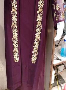 Designer moderne non cousu brodé à la main belle tenue de fête costumes indien mode avant style traditionnel - Product Image 4