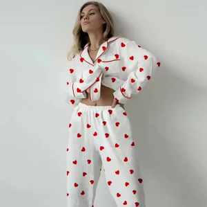 Vente en gros Vêtements de nuit deux pièces en soie personnalisés de luxe Ensemble en soie pour femmes Robe sublimée en satin de haute qualité pour femme confortable - Product Image 6