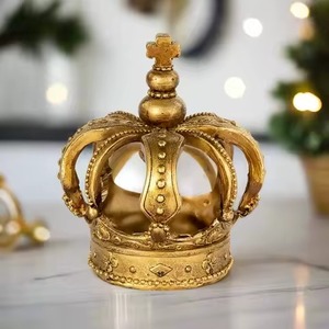 Magnifique décoration de couronne en métal, matériau élégant de haute qualité, idéal pour la décoration de la maison, du bureau et des événements de luxe - Product Image 6