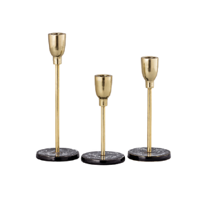 Bougeoir moderne nordique élégant bougeoir en métal de qualité supérieure décor d'événement à la maison fêtes de noël bougies décoratives en gros - Product Image 2