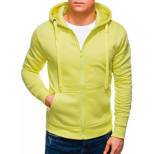 Fabrication professionnelle, nouveau style, sweat-shirts à fermeture éclair pour hommes, couleur personnalisée, polaire en coton, design de poche, basiques, coton mélangé, approvisionnement OEM - Product Image 1