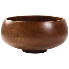 <b>Deep</b> wooden serving <b>bowl</b> for tossing mixing serving salads fruit storage rustic modern eco friendly - Product Image 6