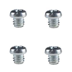 Juego de 4 tornillos para cuchillas de cortadora de acero galvanizado en zinc, sistema de medición métrico - Product Image 4