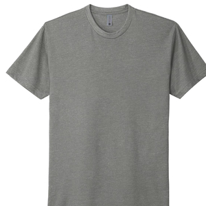 เสื้อยืด Next Level Apparel ขายส่งจำนวนมาก เสื้อยืดผู้ชายแบบผสมสามเนื้อผ้า (สีเทา) - Product Image 1