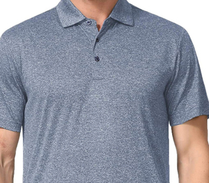 Polo Slim Fit à la mode pour hommes T-shirt à col 100% coton avec logo brodé Design à manches courtes pour un usage quotidien - Product Image 2