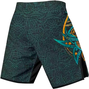 Short de compression OEM mma Shorts de boxe à impression par sublimation Shorts de combat pour hommes Shorts MMA OEM Shorts MMA avec logo personnalisé - Product Image 2