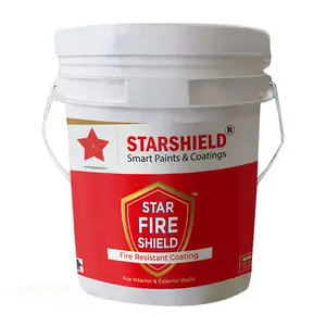 ฉลากส่วนตัว Star Fire Shield เคลือบทนไฟ OEM พร้อมการใช้สเปรย์วัสดุอะคริลิกกึ่งเคลือบเงาแบบใช้น้ํา