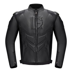 Traje de montar en motocicleta Invierno Frío Cálido Traje de carreras Chaqueta retro Caballero A prueba de viento Hombres y mujeres Chaqueta de cuero de motocicleta - Product Image 1
