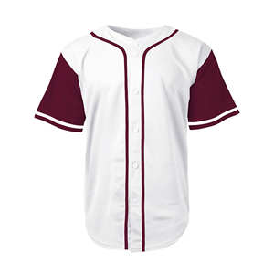 Conjuntos de Uniformes de Béisbol para Hombre Sublimados, 100% Poliéster Transpirable, Colores Personalizados, Logotipo, Tallas Grandes, Softbol - Product Image 1