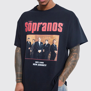 Impresión personalizada 100% algodón 200 Gsm O cuello Oversize hombres camiseta Heavyweight camiseta para hombres impresión personalizada camisetas transpirables - Product Image 1