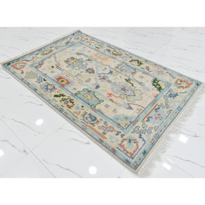 Handmade Premium Oushak Wool <b>Runner</b> <b>Rug</b> 100% New Zealand Wool Large Area Carpet for Living Room Washable Woven Carpet-Wholesale - Product Image 3