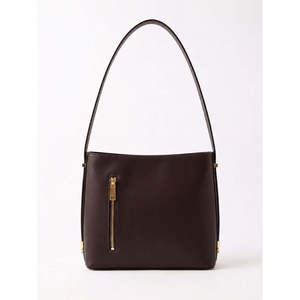 Sac à bandoulière structuré en cuir Ruga véritable fabriqué en Italie - Style bohème chic pour femme - Product Image 3