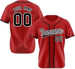 Uniforme de Béisbol de Manga Corta de Fabricación Profesional, Ropa Deportiva para Equipos, Uniforme de Béisbol Cómodo de Corte Regular - Product Image 1