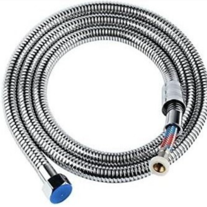 Tuyau de douche tressé en acier 2M avec écrou pivotant à 360 degrés, anti-pli, pour plomberie - Product Image 2